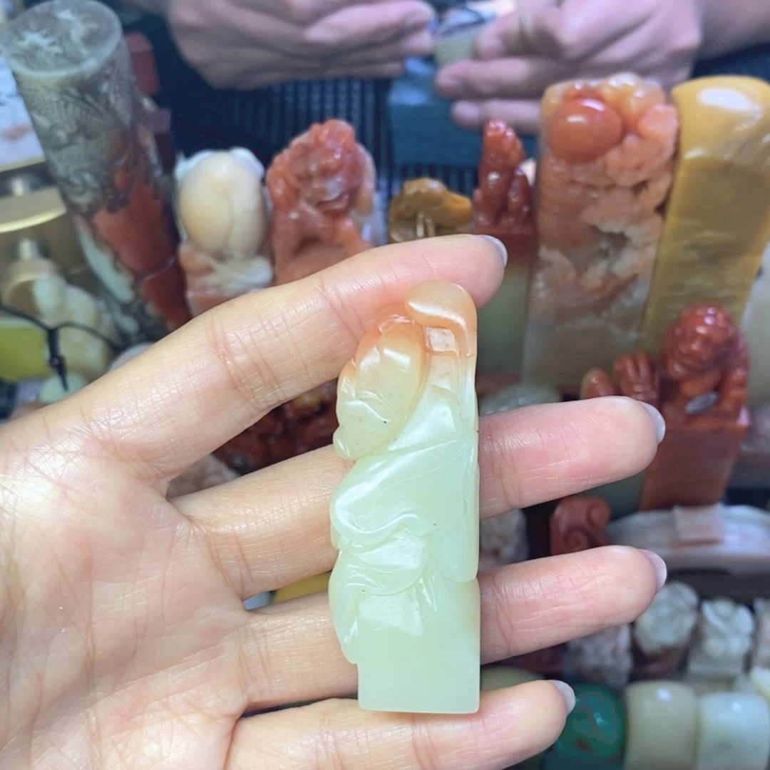 印石寿山石芙蓉石