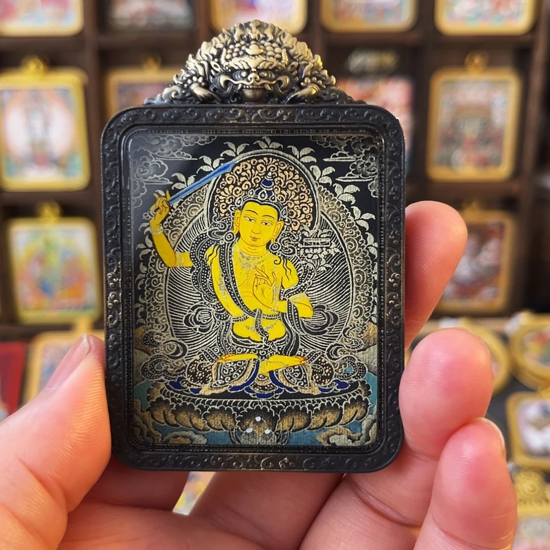 装裱画青海热贡手绘文书