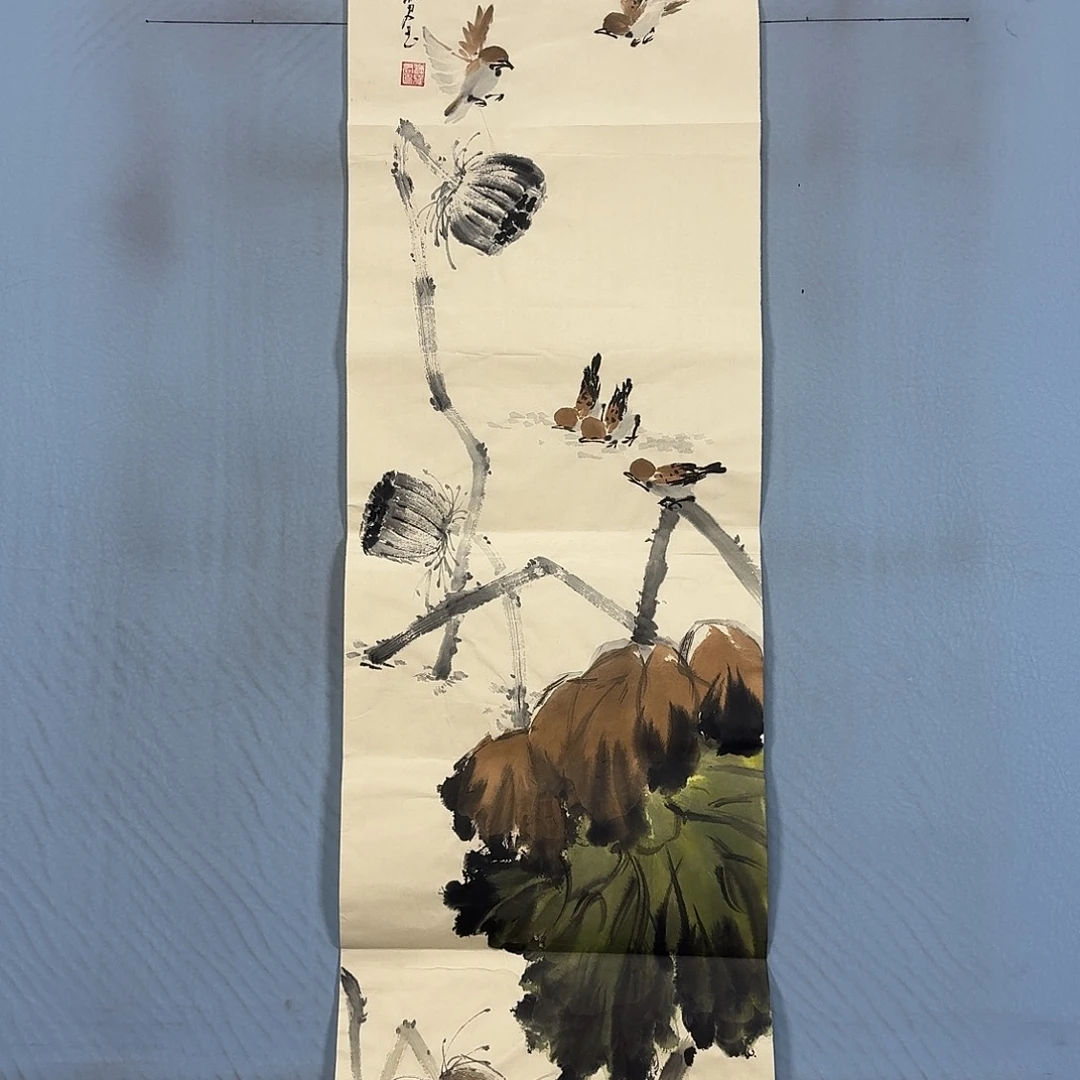 国画304 牡丹一如你初来