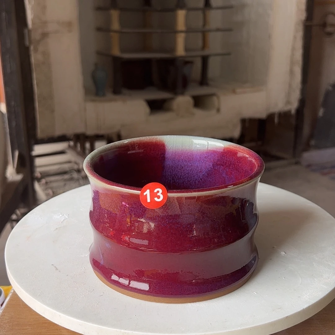 摆件郑家钧窑摆件wei