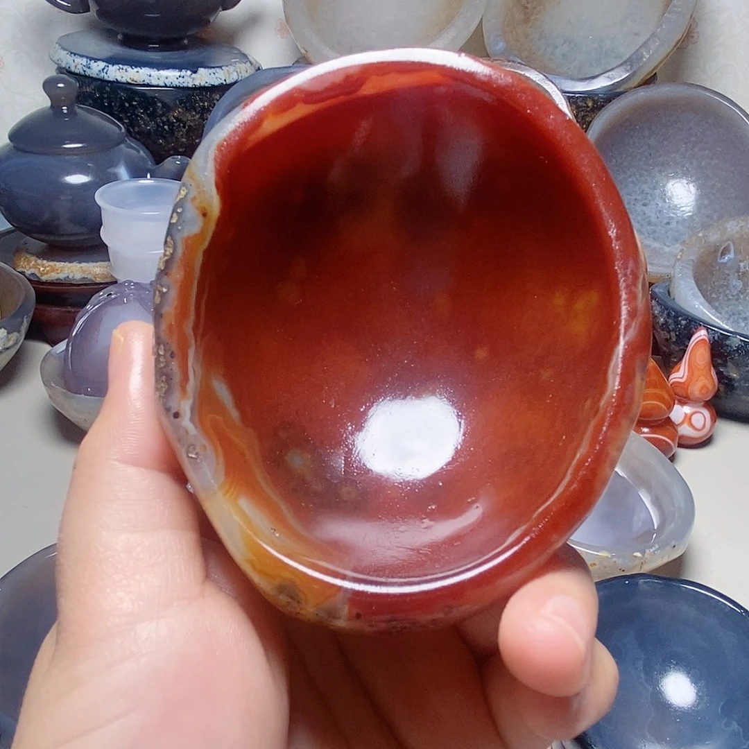 米***多玛瑙/玉髓未镶嵌，