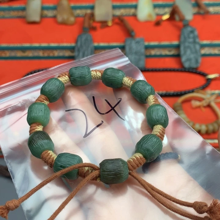 和田玉（糖玉）颈饰未镶嵌ℳ**℘