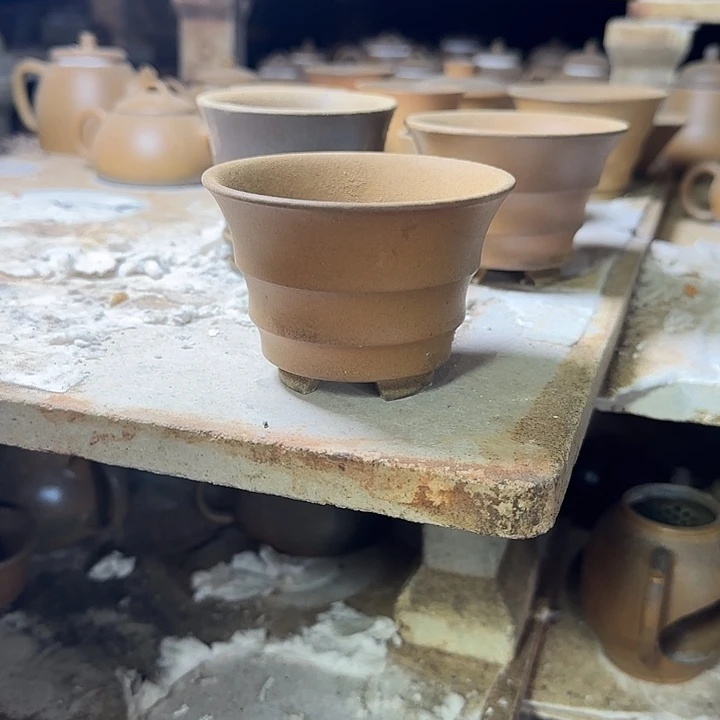 華***紫泥茶壶坭兴陶龙窑柴烧大寺