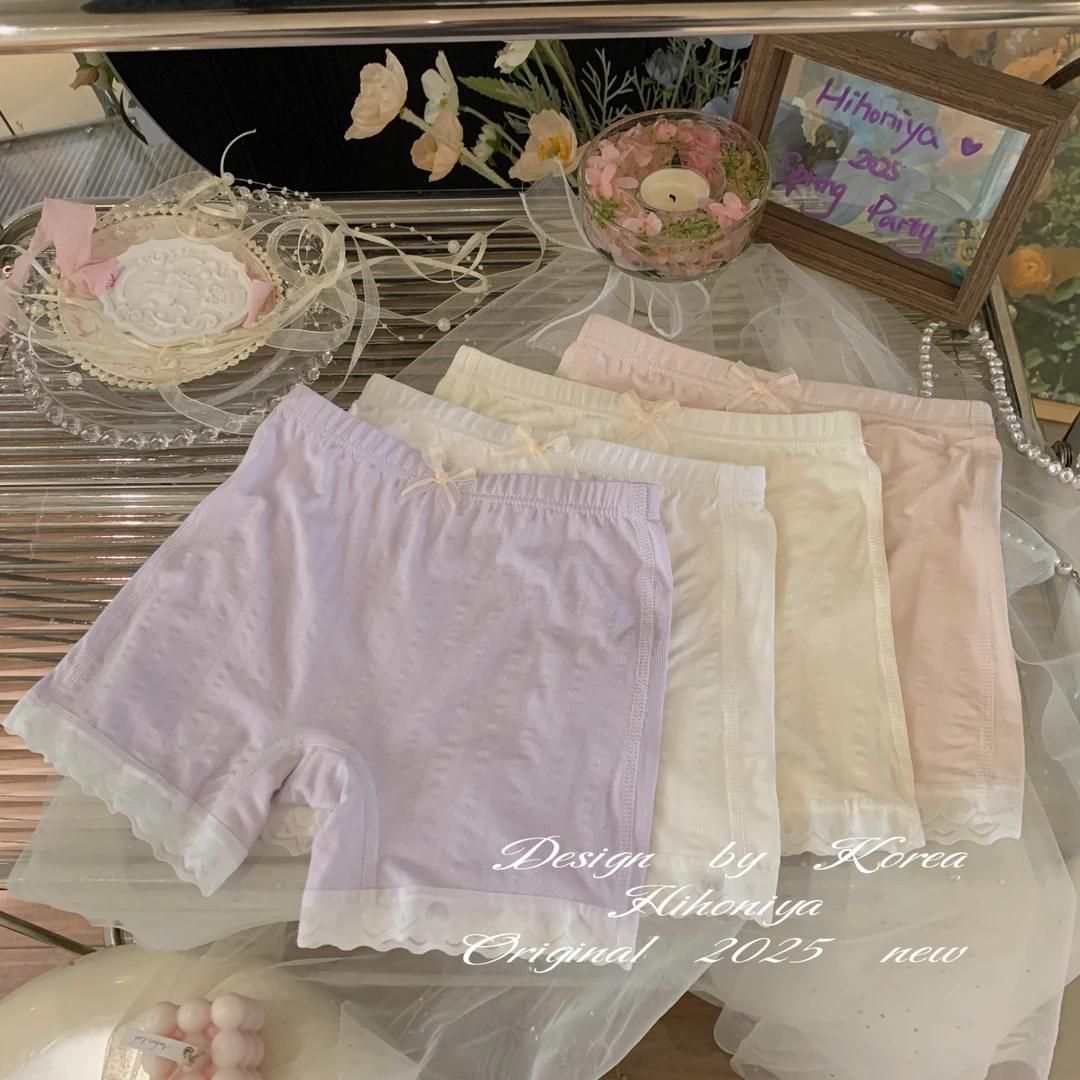 【无骨安全裤】三Hihoniya~2025春夏欧若风宝宝莫代尔二合一安全裤