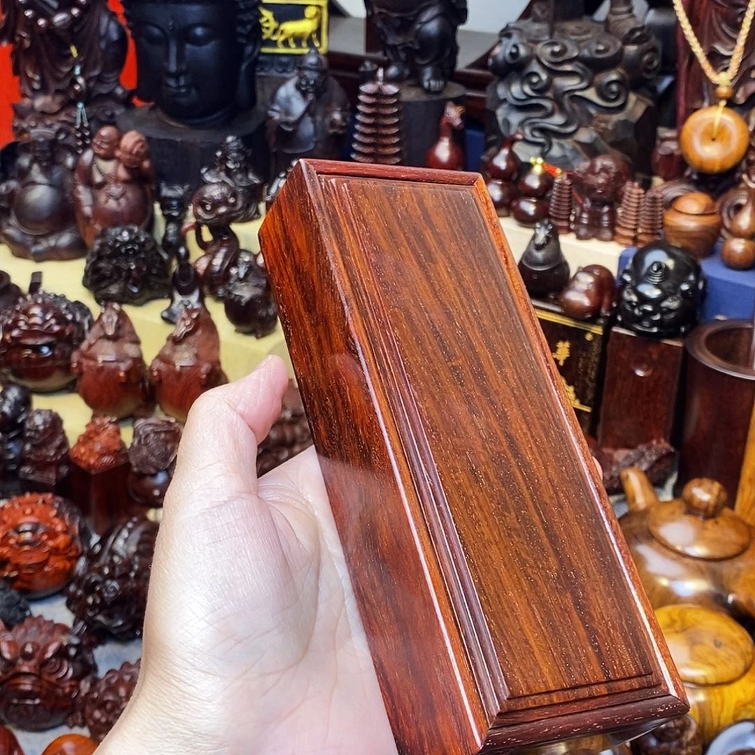 檀香紫檀（小叶紫檀）狼*一长款推拉盒