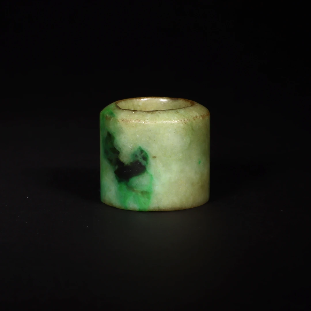 翡翠19世纪扳指22.4mm内径