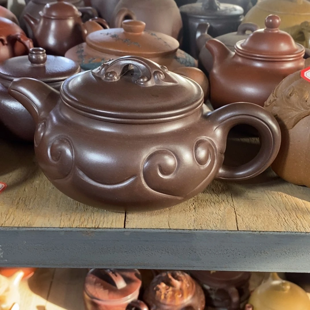 茶壶紫泥原矿手工157