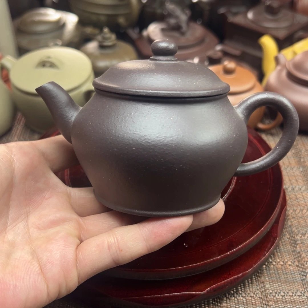 茶壶紫砂宜兴原矿紫砂壶240毫升容量