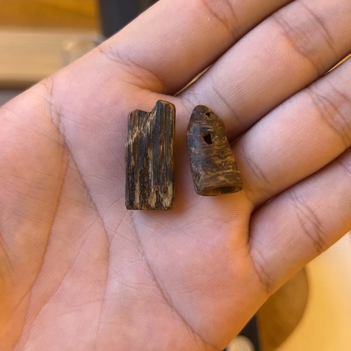沉水达拉干树心吊坠1.65克