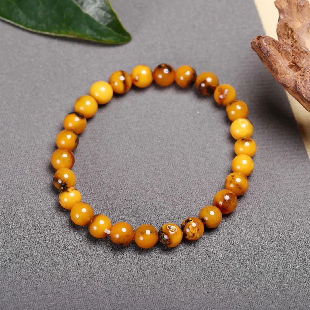 【济文阁】JMG25010269二十世纪 蜜蜡手串