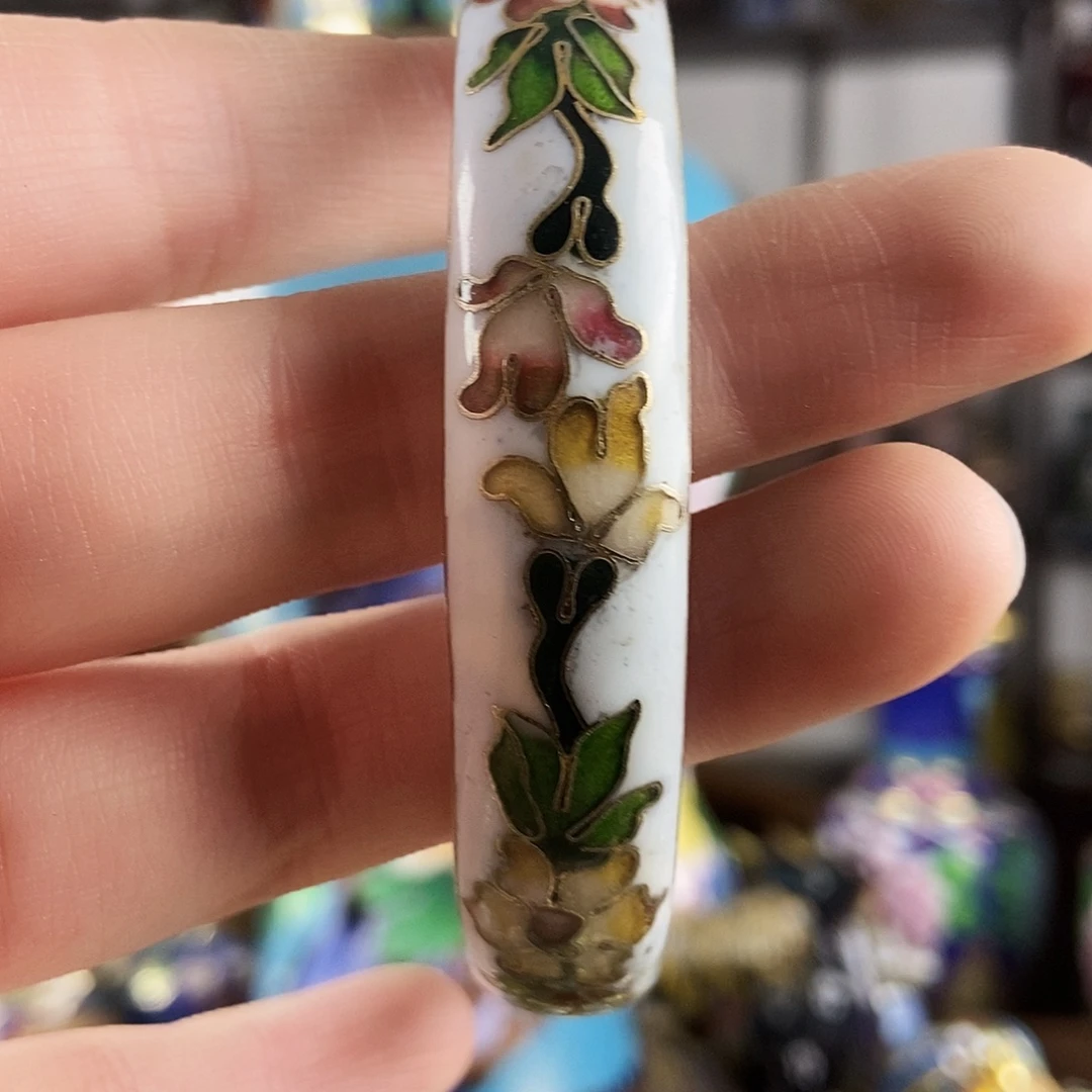 心***好景泰蓝老手镯一个