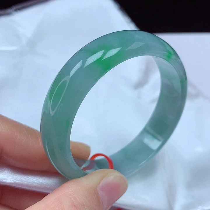 未镶嵌手镯翡翠57圈贵妃