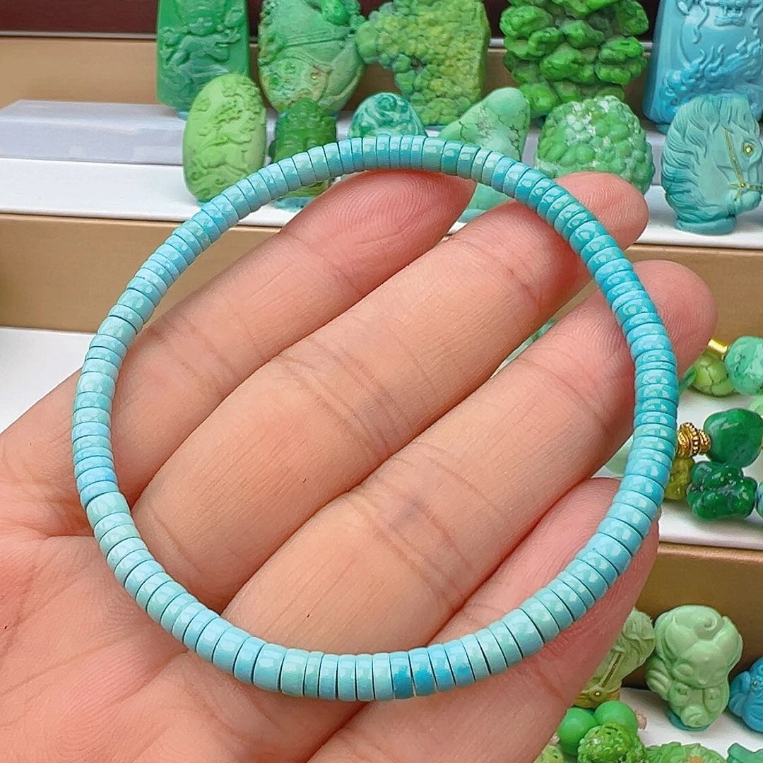 未镶嵌绿松石项链