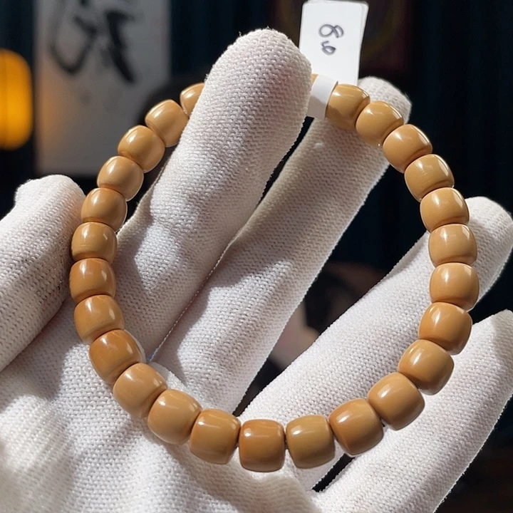 橄榄核手串直切微倒角  正三花 毕业级