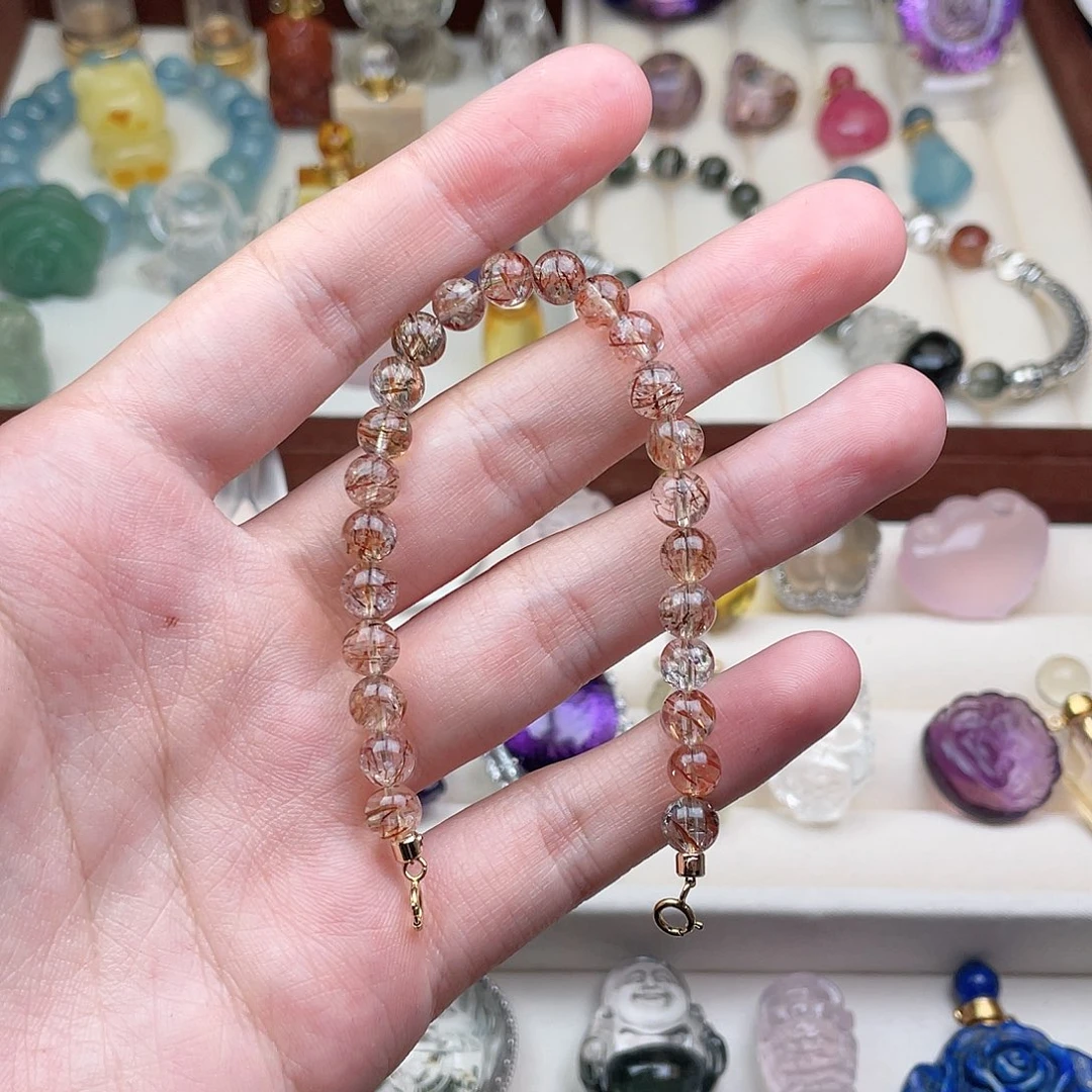 水晶颈饰未镶嵌ε****天然水晶吊坠025