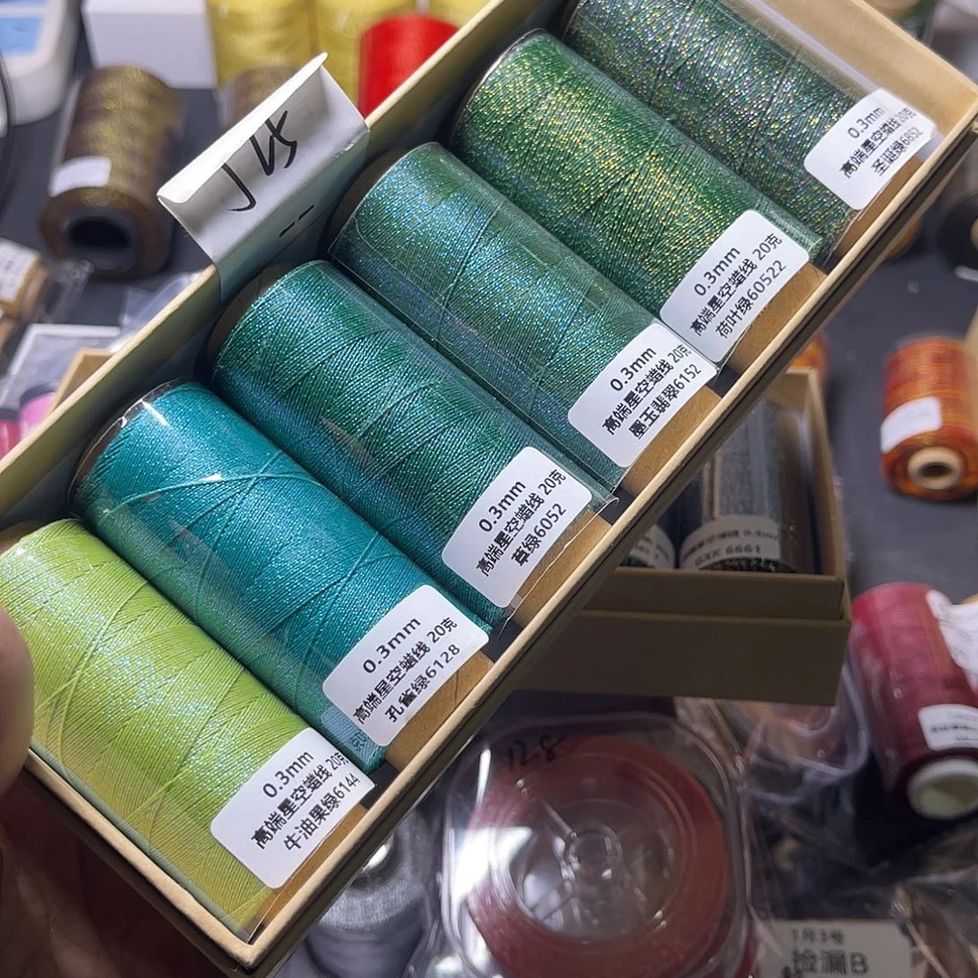 J25/0.5高端星空蜡绿色系6色看图发货