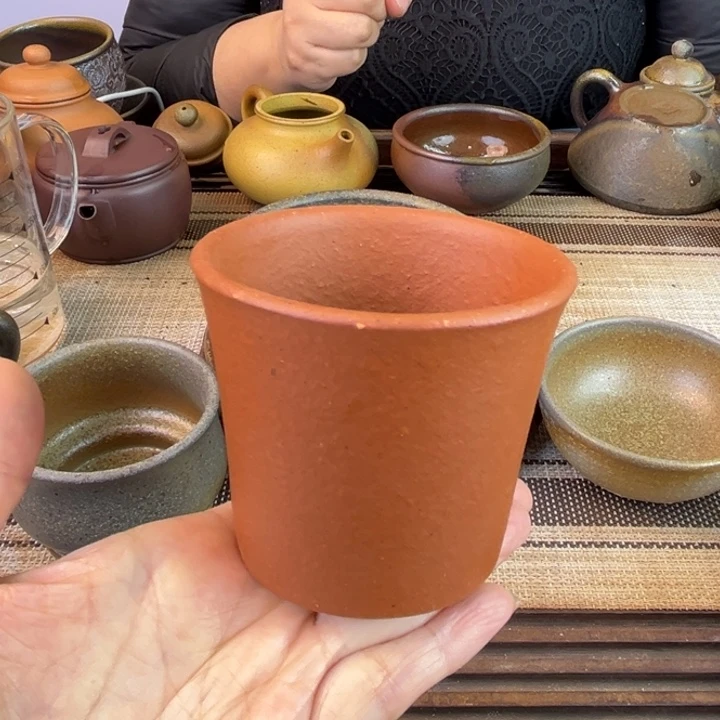 茶壶紫砂黄龙山朱泥100cc