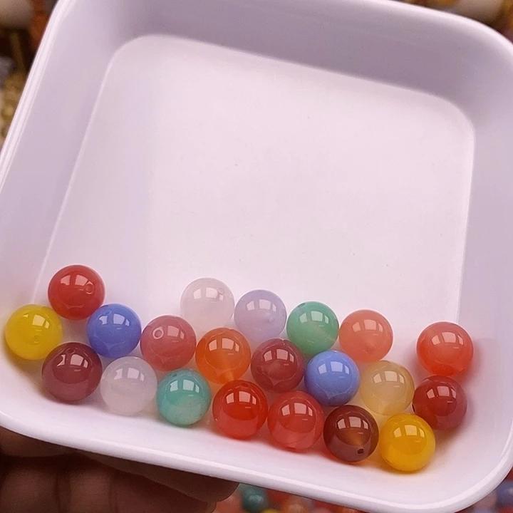 未镶嵌卡10盐源玛瑙20个玛瑙/玉髓