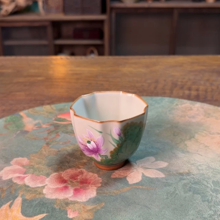 柴烧纯手工手绘陶瓷