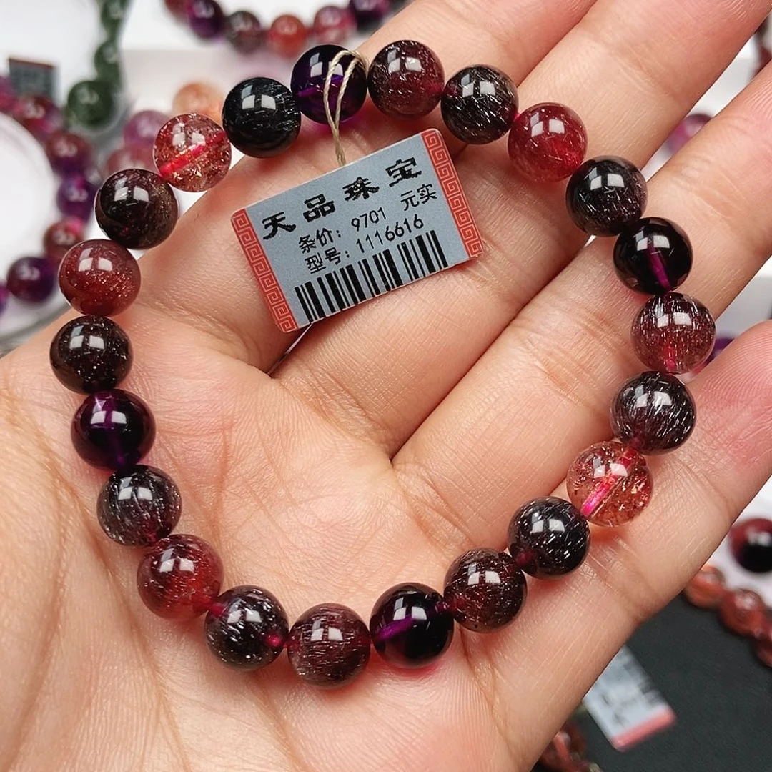 手链未镶嵌水晶黑加仑超七1116616