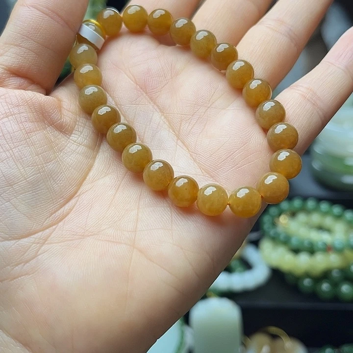 实***想和田玉未镶嵌手链