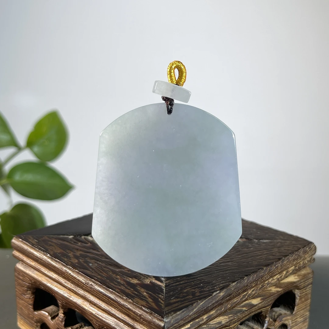 JTW11-80 天然缅甸A货翡翠  无事牌