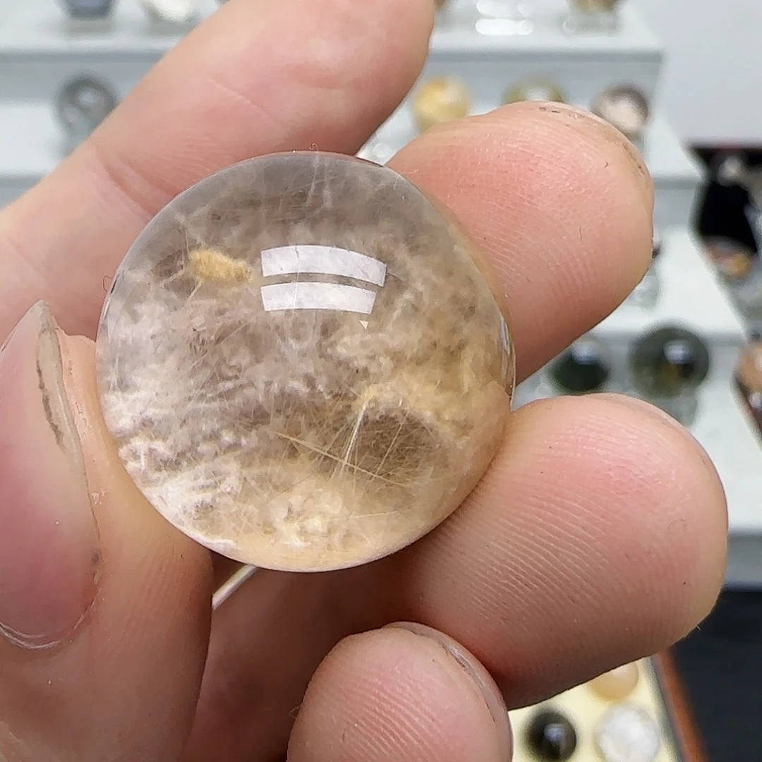 珠宝半成品水晶未镶嵌