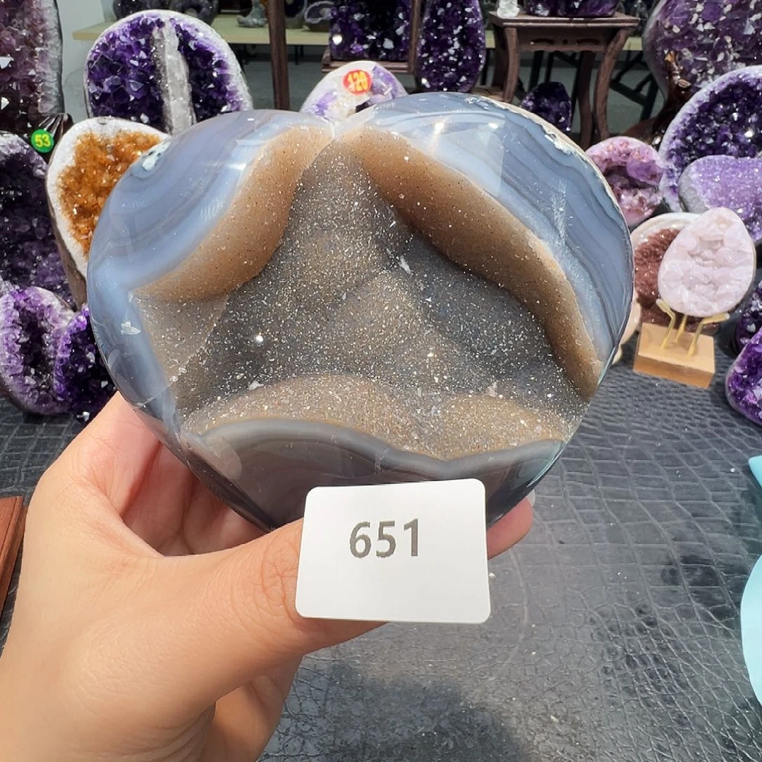 珠宝半成品未镶嵌紫晶