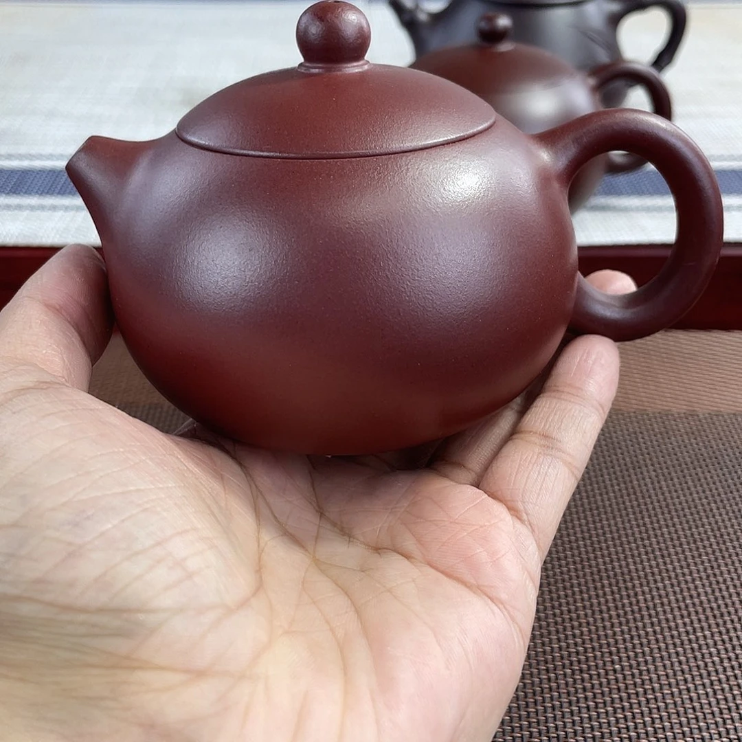 紫泥壶原矿龙血砂西施器型