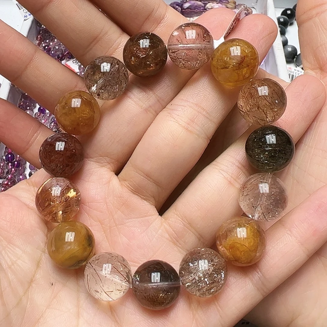 未镶嵌手链水晶多样性发一
