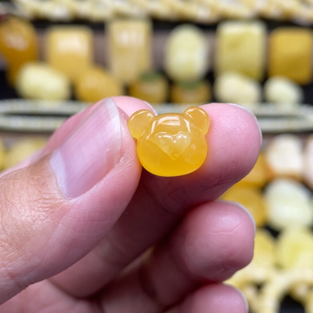 琥珀未镶嵌裸石琥珀蜜蜡