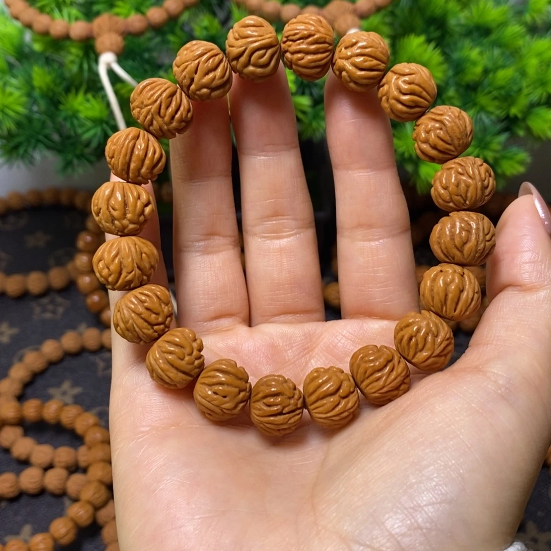 L***桃核手串秦岭桃核