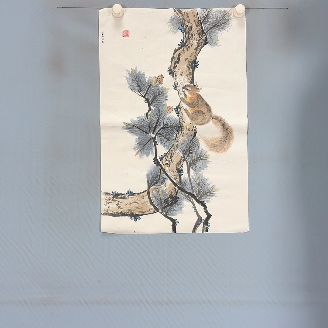 国画1423 牡丹仙子好可爱