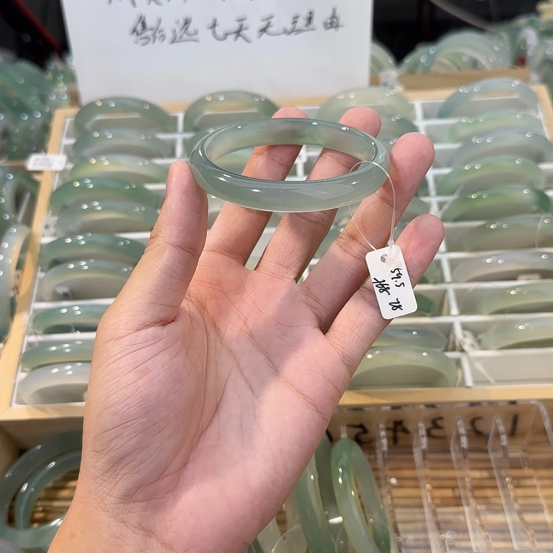 手镯玛瑙/玉髓未镶嵌圈口59.5