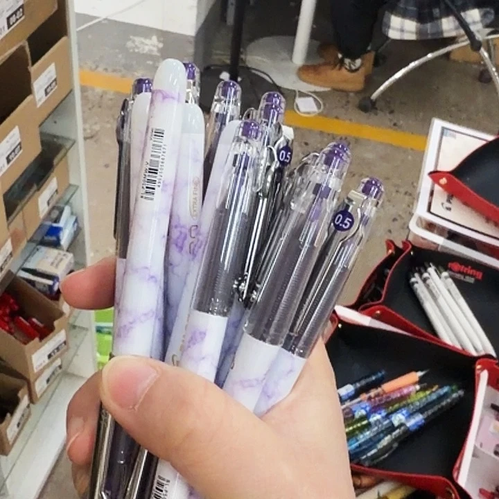 百樂p500-12支，紫色