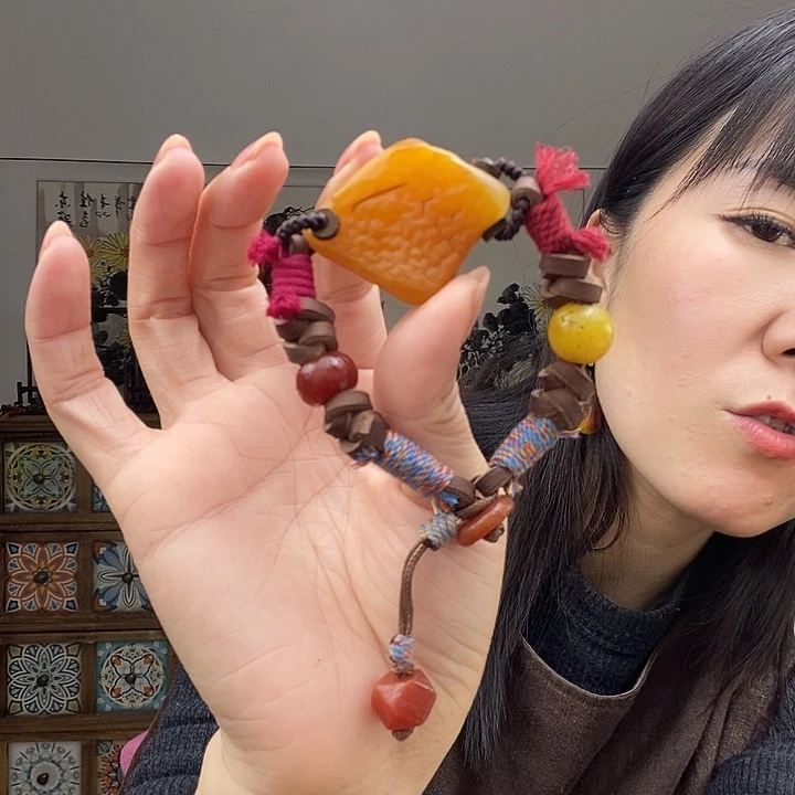 蜜蜡手链未镶嵌手链