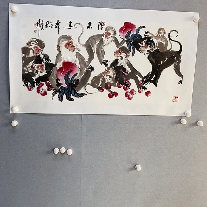 国画亲笔手绘原创