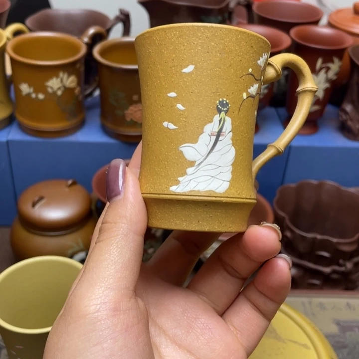 紫砂茶杯紫砂主人杯