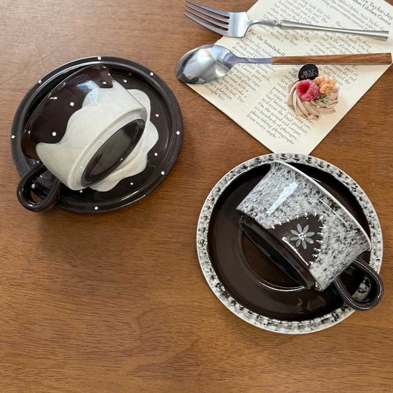 古风复古礼物套装陶瓷精致高级法式下午茶咖啡杯家用杯子高颜值