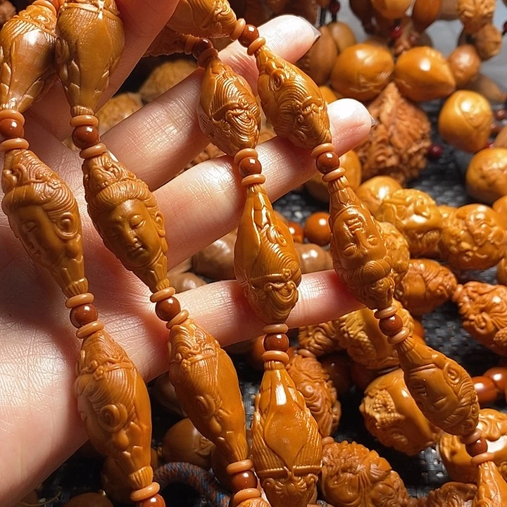 吊坠橄榄核柳叶观音