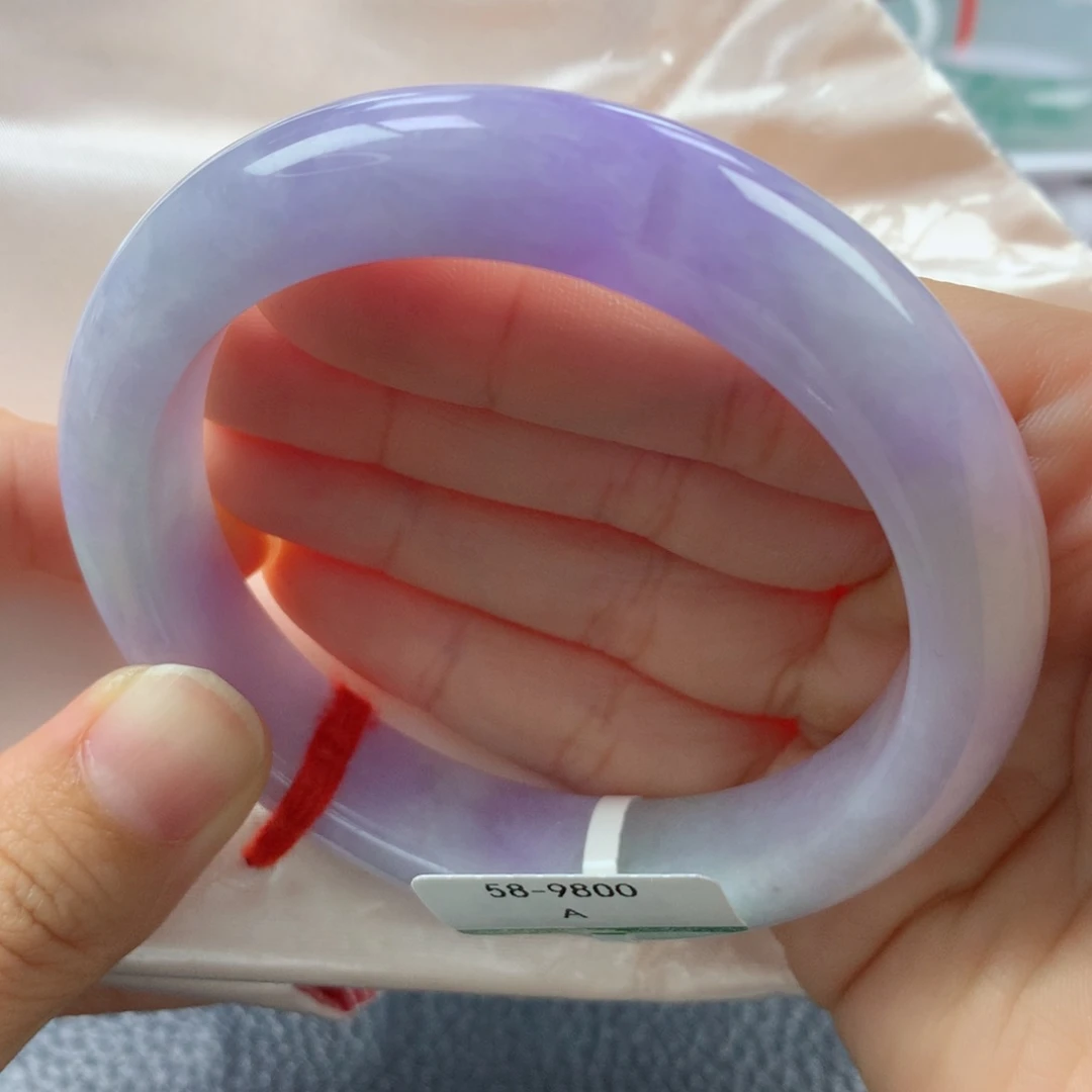 未镶嵌手镯翡翠缅甸天然翡翠A货58.8正