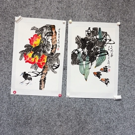 国画我们都是好孩子呀我也