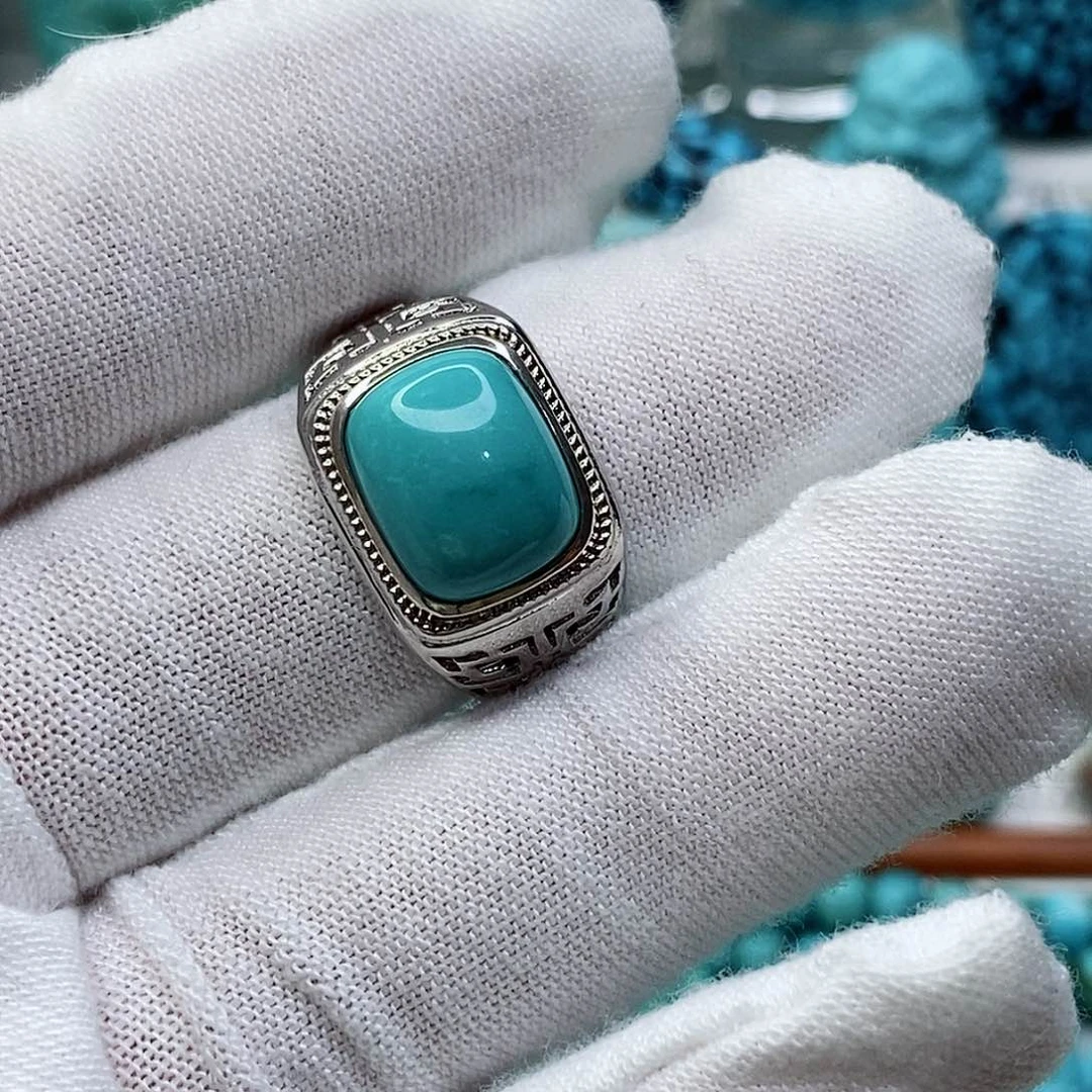 绿松石珠宝奇石未镶嵌