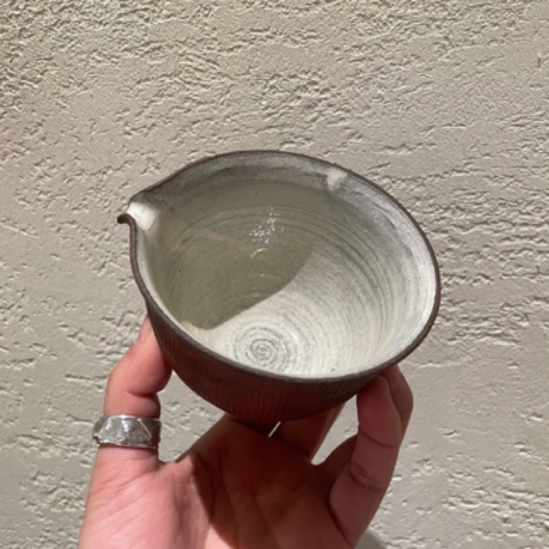 【松风舍】独件 红色化妆土 匀杯