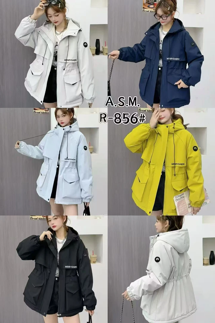 R-856 新款时尚百搭宽松韩版休闲二棉外套 F80