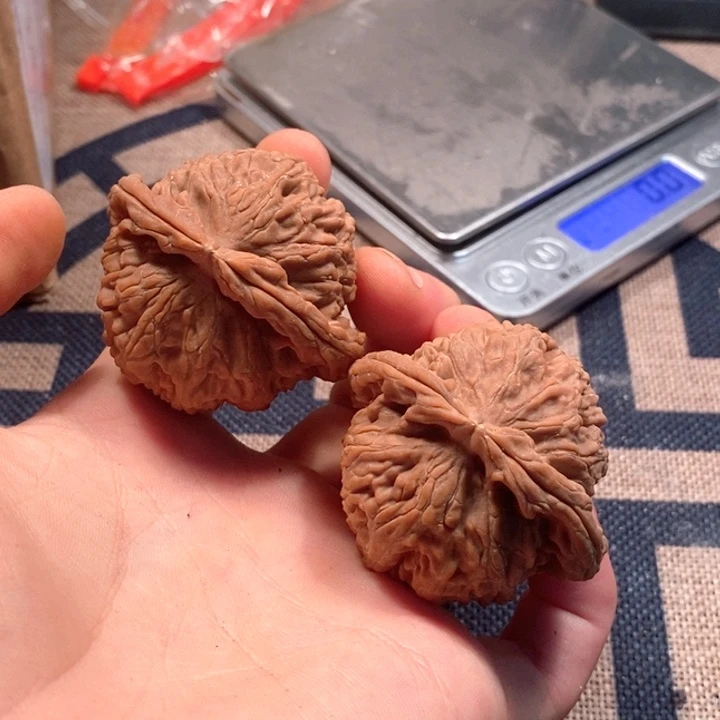 吊坠文玩核桃全品白狮子