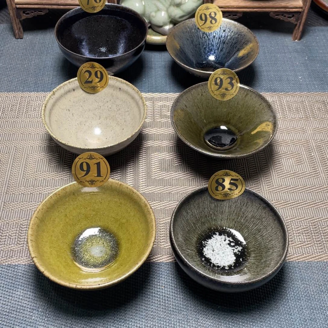 【闪购商品】茶盏柴烧建盏主人杯