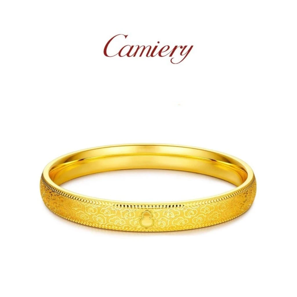CAMIERY/卡美瑞新中式轻奢沙葫芦祥云手镯时尚百搭