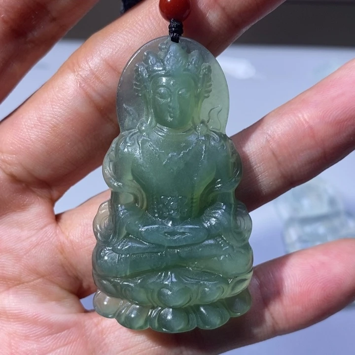 岫玉未镶嵌吊坠吊坠