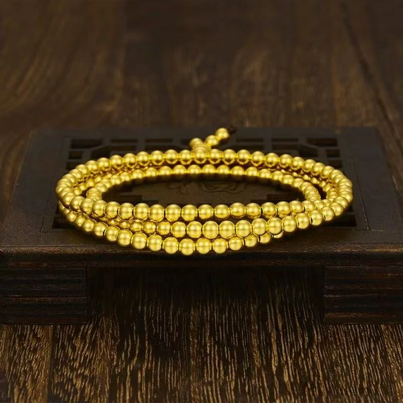 原创设计全珠三圈手串手链光珠长款多圈手串脖挂